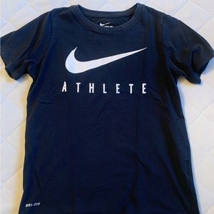 Nike black athletic tee shirt